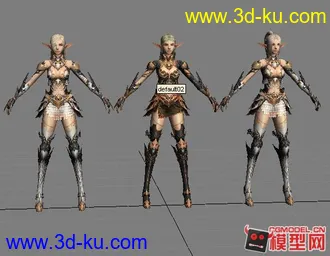 3D打印模型一群古老写实风格美女的图片