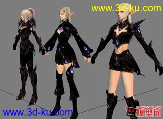 3D打印模型一群古老写实风格美女的图片