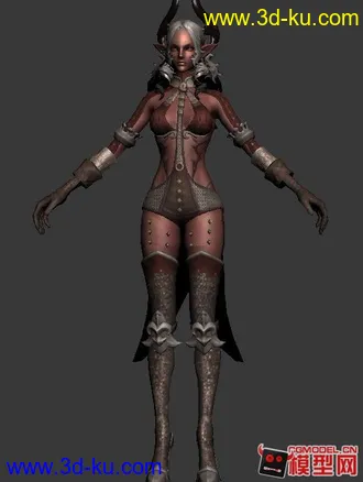 3D打印模型一群古老写实风格美女的图片