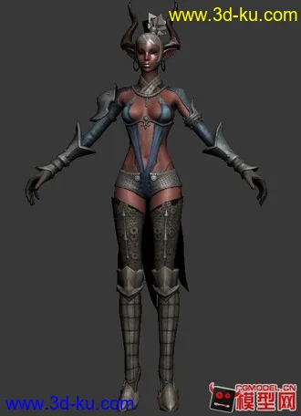 3D打印模型一群古老写实风格美女的图片