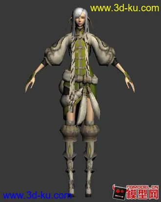 3D打印模型一群古老写实风格美女的图片