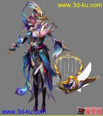 3D打印模型一群古老写实风格美女的图片