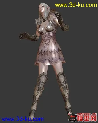 3D打印模型一群古老写实风格美女的图片