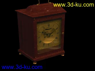 3D打印模型老式风格的闹钟的图片