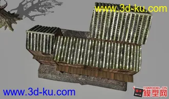 吊脚楼场景模型需要的下载的图片