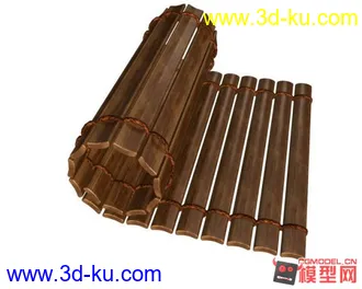 3D打印模型竹简的图片