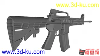 3D打印模型M4A1  希望大家喜欢  嘿嘿的图片