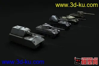 3D打印模型军事车船小集锦的图片