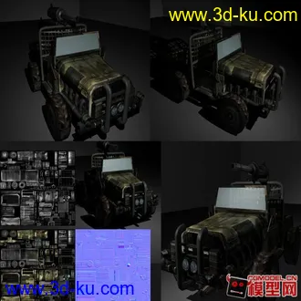 3D打印模型军事车船小集锦的图片