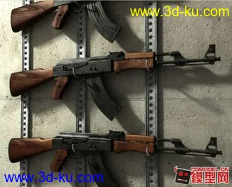 3D打印模型一些军事枪械的图片