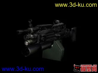 3D打印模型一些军事枪械的图片