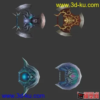 3D打印模型军事冷兵器小集锦的图片