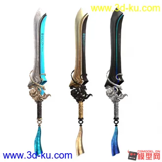 3D打印模型军事冷兵器小集锦的图片