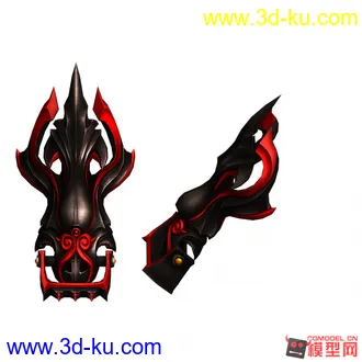 3D打印模型军事冷兵器小集锦的图片