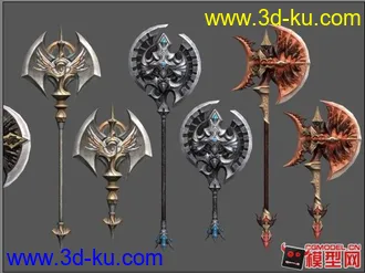 3D打印模型军事冷兵器小集锦的图片