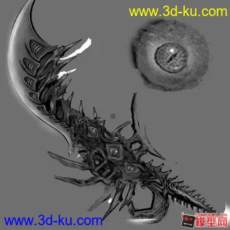 3D打印模型军事冷兵器小集锦的图片