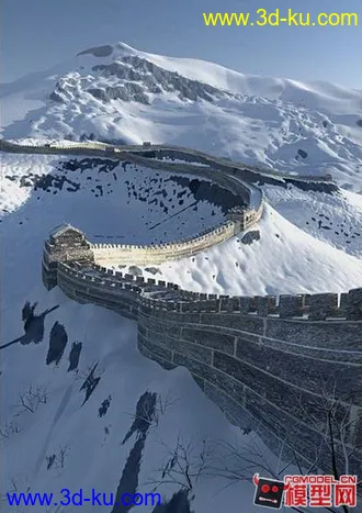 3D打印模型东方古建筑场景小集锦的图片