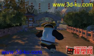 3D打印模型东方古建筑场景小集锦的图片