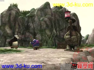 3D打印模型东方古建筑场景小集锦的图片