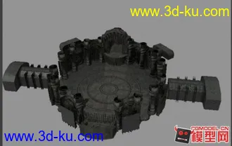 3D打印模型一些西方古建筑场景的图片