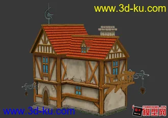 3D打印模型一些西方古建筑场景的图片