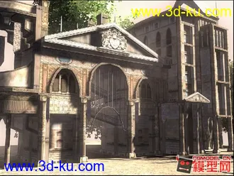 3D打印模型一些西方古建筑场景的图片
