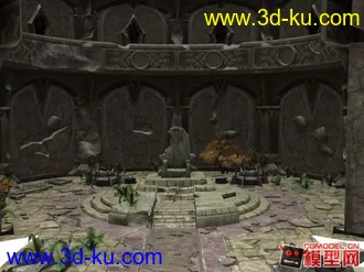 3D打印模型一些西方古建筑场景的图片