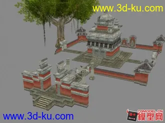 3D打印模型一些西方古建筑场景的图片