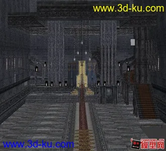 3D打印模型一些西方古建筑场景的图片