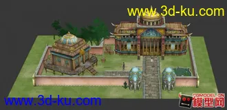 3D打印模型一些西方古建筑场景的图片