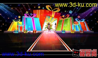 3D打印模型秀台舞台的图片