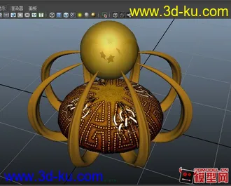 3D打印模型搁着—龙珠的道具的图片