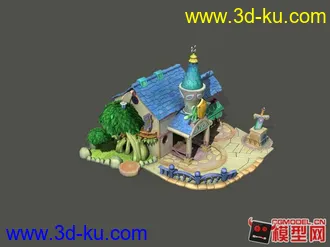 3D打印模型一些现代场景的图片