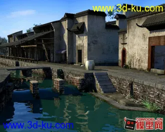 3D打印模型一些现代场景的图片