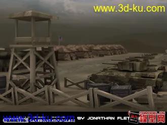 3D打印模型一些现代场景的图片