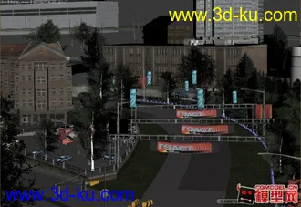 3D打印模型一些现代场景的图片