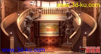 3D打印模型一些现代场景的图片