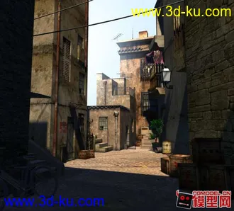 3D打印模型一些现代场景的图片