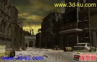 3D打印模型一些现代场景的图片