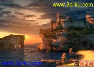 3D打印模型一些现代场景的图片