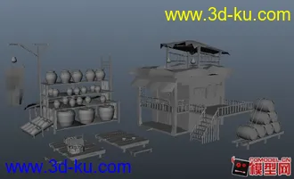3D打印模型酒馆的图片