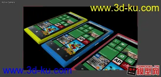 nokia诺基亚lumia800模型的图片
