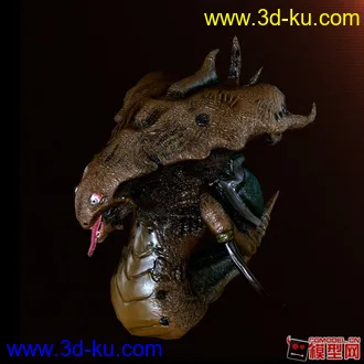 3D打印模型异形怪物，生化的图片