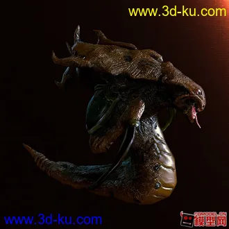3D打印模型异形怪物，生化的图片