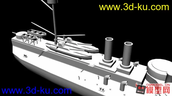 定远号蒸汽轮模型的图片4