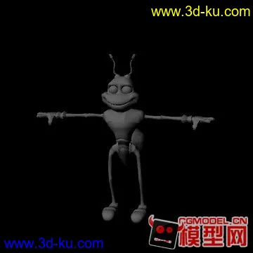 maya Q版 蚂蚁模型的图片1