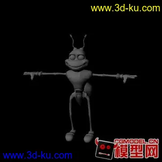 3D打印模型maya Q版 蚂蚁的图片