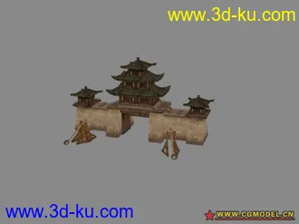 3D打印模型水乡的图片