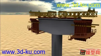 3D打印模型挂篮的图片
