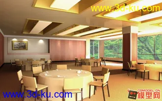 工装酒店模型的图片